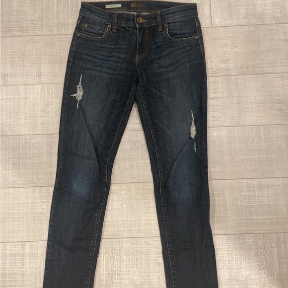 Kut from the Kloth Denim - KUT FROM THE KLOTH DISTRESSED JEANS...SIZE 0.. FIRM FINAL CLEAROUT PRICE